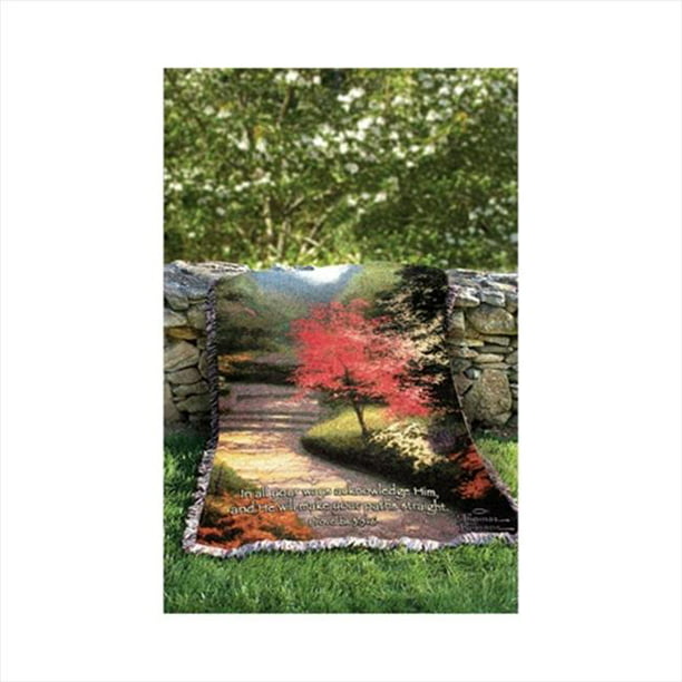Manual Inspirational Collection 50 x 60-Inch Tapestry Throw Messenger of Spring 